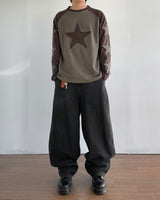 Cartel Printed Denim Pants