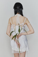 PURITY DRESS white