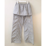 Shirred Skirt Pants