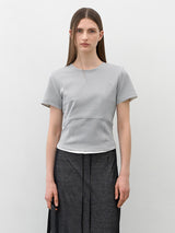 (Z-T-6811)NOVELA SLIM LINE TEE