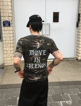 No.1811 S レタリング カモ ハーフ Tシャツ