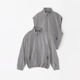 Two way nylon jumper Gray