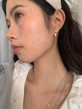 ミニ パール ドロップ ピアス