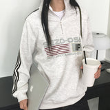 Tvan y2k トラック オーバーサイズ フィット セミジップアップ スウェットシャツ