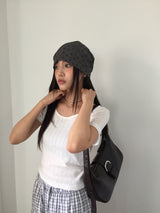 トニービッグバックル ショルダーバッグ (4color)