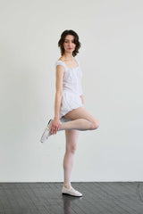  CUDDLY BALLOON SKIRT PANTS / WHITE