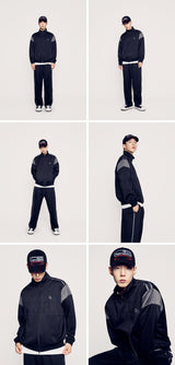 [24SS] SQUARE LOGO BALL CAP BLACK