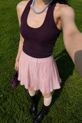 BLUSH PETAL SKIRT IN PINK