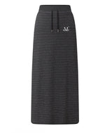 LAMU MELTING STRIPE LONG SKIRT