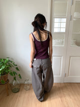 LACE LAYERED SLEEVELESS (3C)