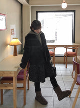 キディットキルトダブルショートコート