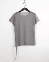 レペ メッシュレイヤードサイドストリング 半袖Tシャツ