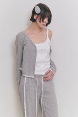 Sweet Dreams Button Cami Top (White)