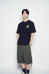 25SS ALIEN UNIVERSE SHORT SLEEVE T-SHIRT BLACK