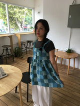 ラウヴパッチワークブラウス (2color)