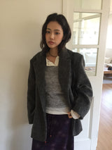 [MD Pick] ヴィオルモヘアハーフコート (2 Colors)