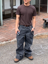 Vintage Dyeing Cut Pants