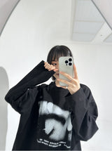 ブラー長袖Tシャツ