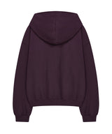 pt letter zip up (purple)