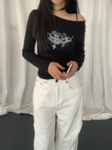 Lovty One-Shoulder T-Shirt