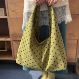 Cordu dot bag olive green