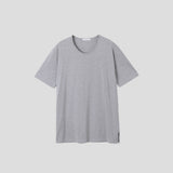 LMN Deep Layered Slit U-Neck Short Sleeve T-Shirt (7 colors)