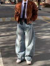 Posingco Incised Curved Pants