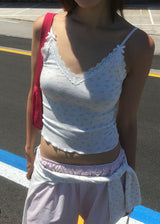 FLOWER LACE SLEEVELESS (3color)