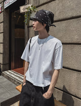フルーヴベーシッククロップショートスリーブTシャツ