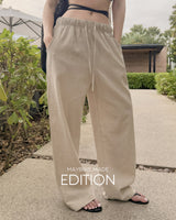 【MADE】リネンバンディングパンツ