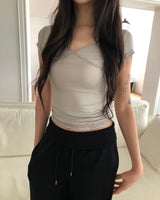 Namyu Lace Short Sleeve T-Shirt