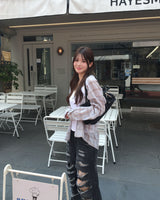 OOTJ デニムワイドダメージパンツ
