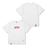 STGM ペイントオーバーサイズショートスリーブTシャツ ブラック/ ホワイト