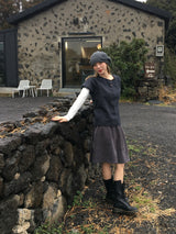 ピークリボンバンダナビーニー (5c)