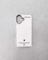 ラッキー&ハッピーバンパースマホケース (MagSafe)(シルバー)