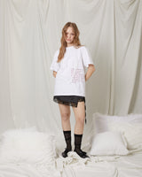 Satin strap sk / black