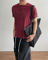 Mard Patch Rol-up Short Sleeve T
