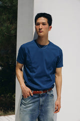 クールカーブハーフTシャツ(Aquablue)