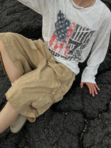 ザユニオングラフィック長袖Tシャツ (4 Colors)