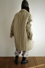 Oversized puffer coat, Khaki