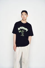 25SS ストライプセットアップルーズフィットパンツ アイボリー