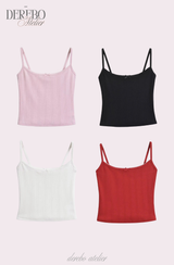 Pink cream lounge cardigan top set (sleeveless)
