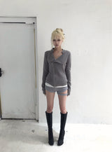 WRINKLE TEXTURE SHORTS