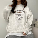 In Basic Lettering Napping Sweatshirt