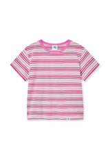 stripe t (pink)