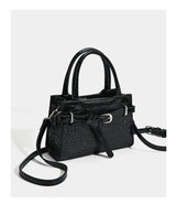 Mini Buckle Square Lock Tote Shoulder Bag