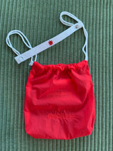 クロスステッチバッグ レッド スモール