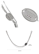 Naming Chain Necklace-Silver