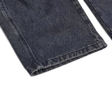 TopBasicsワークウォッシュドバレルレッグデニムパンツ