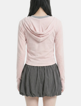 Miley Halter Top & Hoodie Set